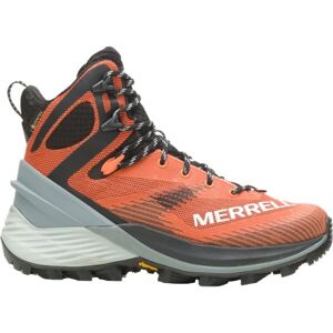 Merrell ROGUE HIKER MID GTX Pánské outdoorové boty, oranžová, velikost 43.5