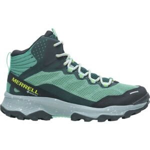 Merrell SPEED STRIKE MID GTX Dámské outdoorové boty, tyrkysová, velikost 39