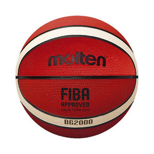 Molten BG 2000 Basketbalový míč, hnědá, velikost 6