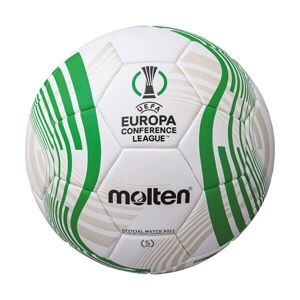 Molten F5C5000 UEFA CONFERENCE LEAGUE Fotbalový míč, bílá, veľkosť 5