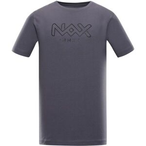 NAX QADAS Pánské triko, šedá, velikost M