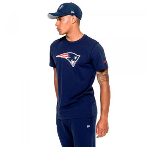 New Era NFL TEAM LOGO TEE NEW ENGLAND PATRIOTS Pánské tričko, tmavě modrá, velikost S