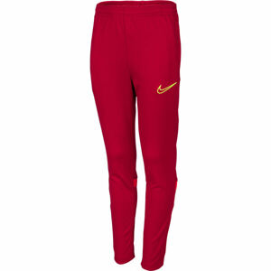 Nike DRY ACD21 PANT KPZ Y Chlapecké fotbalové kalhoty, červená, velikost XL