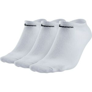 Nike 3PPK VALUE NO SHOW bílá S - Sportovní ponožky