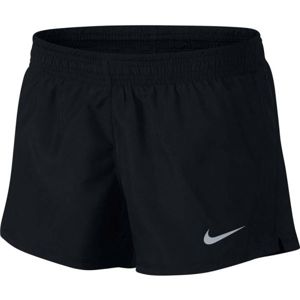 Nike 10K SHORT Dámské běžecké kraťasy, Černá,Bílá, velikost L