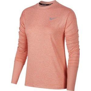 Nike ELMNT TOP CREW růžová M - Dámské běžecké triko