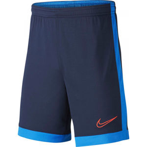 Nike DRY ACADEMY Chlapecké fotbalové kraťasy, tmavě modrá, velikost S