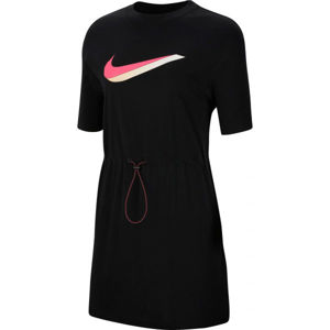 Nike SPORTSWEAR Dámské šaty, černá, veľkosť L