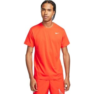 Nike DRY TEE DFC CREW SOLID M Pánské tréninkové tričko, oranžová, velikost L