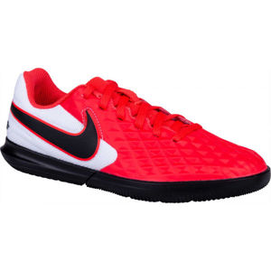 Nike JR TIEMPO LEGEND 8 CLUB IC Dětské kopačky, červená, velikost 37.5