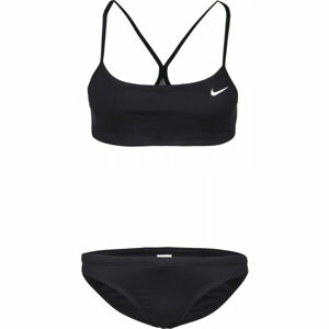 Nike ESSENTIALS SPORTS BIKINI Dámské dvoudílné plavky, černá, velikost XL