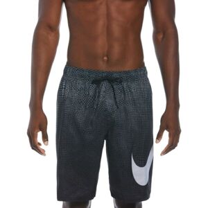 Nike GRID SWOOSH BREAKER Pánské plavecké šortky, černá, velikost