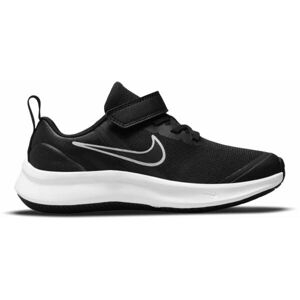 Nike STAR RUNNER 3 Dětská volnočasová obuv, černá, velikost 31