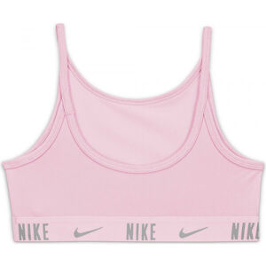 Nike TROPHY BRA G Dívčí sportovní podprsenka, růžová, velikost S