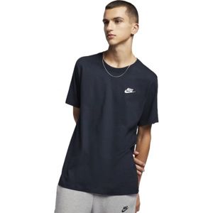Nike NSW CLUB TEE tmavě šedá XL - Pánské triko