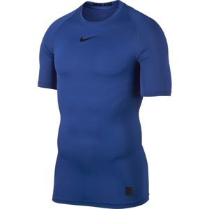 Nike PRO TOP tmavě modrá S - Pánské triko