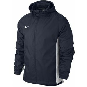 Nike RAIN JACKET tmavě šedá XL - Pánská fotbalová bunda