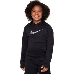 Nike THERMA-FIT Chlapecká mikina, černá, veľkosť XL