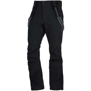 Northfinder LYLE Pánské lyžařské kalhoty, černá, velikost