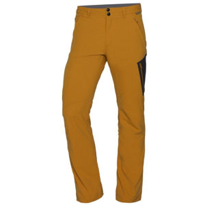 Northfinder VERIL Pánské outdoorové kalhoty, žlutá, velikost XL