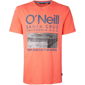 O'Neill LM SURF T-SHIRT oranžová XXL - Pánské tričko