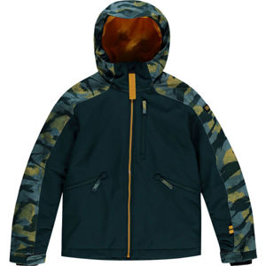 O'Neill PB DIABASE JACKET Chlapecká lyžařská/snowboardová bunda, tmavě zelená, velikost 128