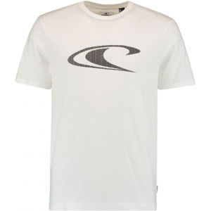 O'Neill LM WAVE T-SHIRT Pánské tričko, Bílá,Tmavě šedá, velikost