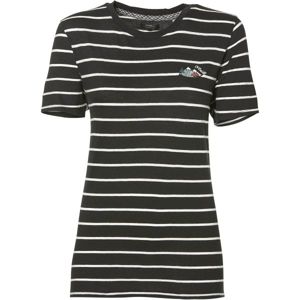 O'Neill LW PREMIUM STRIPED T-SHIRT černá M - Dámské tričko