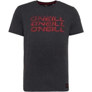 O'Neill LM TRIPLE ONEILL T-SHIRT šedá L - Pánské tričko