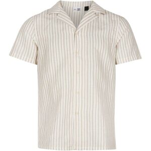 O'Neill COAST BEACH Pánská košile s krátkým rukávem, béžová, velikost