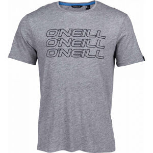 O'Neill LM 3PLE T-SHIRT Pánské tričko, šedá, velikost L
