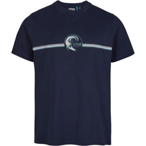 O'Neill LM CENTER SURFER T-SHIRT Pánské tričko, Tmavě modrá,Bílá, velikost