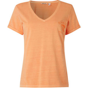 O'Neill LW GIULIA T-SHIRT oranžová L - Dámské tričko