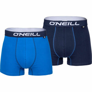 O'Neill BOXER PLAIN 2PACK Pánské boxerky, tmavě modrá, velikost S
