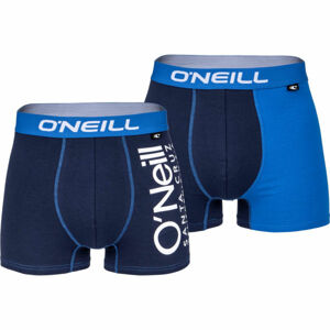 O'Neill MEN BOXER SIDE LOGO&PLAIN 2PACK Pánské boxerky, tmavě modrá, velikost L