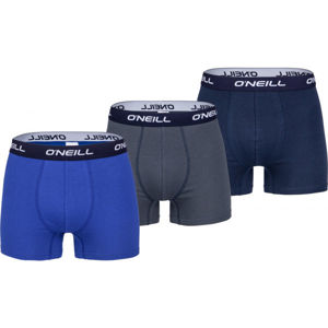 O'Neill BOXER 3PK Pánské boxerky, modrá, veľkosť M