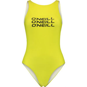 O'Neill PW NOOS LOGO BATHINGSUIT Dámské jednodílné plavky, žlutá, velikost 36