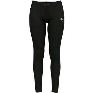 Odlo AXALP WINTER Dámské běžecké elastické kalhoty, černá, velikost L