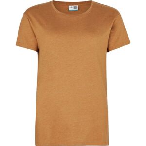 O'Neill ESSENTIALS T-SHIRT Dámské tričko, hnědá, velikost M