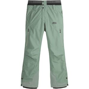 Picture OBJECT Pánské zimní kalhoty, světle zelená, veľkosť L