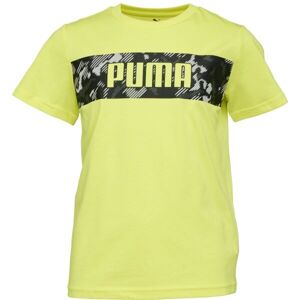 Puma ACTIVE SPORTS Chlapecké triko, žlutá, veľkosť 128