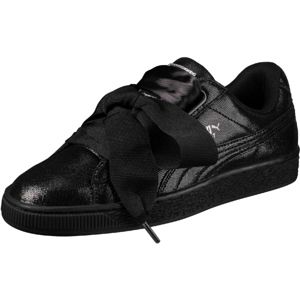 Puma BASKET HEART NS W černá 5.5 - Dámská fashion obuv