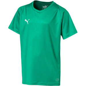 Puma LIGA JERSEY CORE JR zelená 176 - Dětské triko