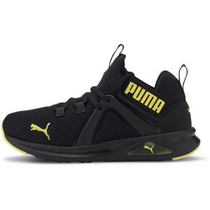 Puma ENZO 2 WEAVE JR černá 3.5 - Chlapecké volnočasové boty