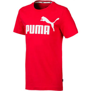 Puma ESSENTIALS LOGO TEE Chlapecké triko, žlutá, veľkosť 116