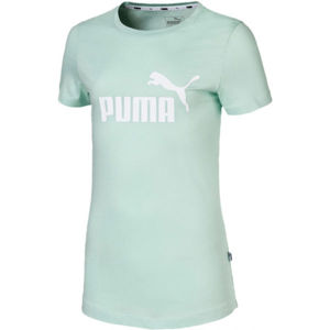 Puma ESSENTIALS LOGO TEE G Dívčí triko, růžová, veľkosť 128