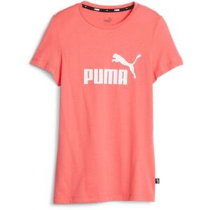 Puma ESSENTIALSTEE Dívčí triko, lososová, veľkosť 164