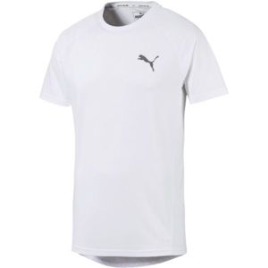 Puma EVOSTRIPE TEE bílá L - Pánské tričko