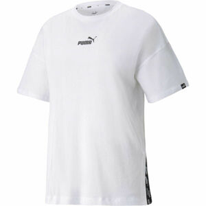 Puma POWER LONGATED TEE Dámské triko, bílá, velikost S
