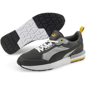 Puma R22 CORD Pánská volnočasová obuv, Černá,Šedá,Bílá,Žlutá, velikost 9